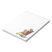 ヴィンテージのピンアップ ノートパッド (回転)