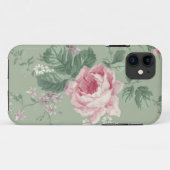 ヴィンテージのピンクのバラの花iPhone5例 Case-Mate iPhoneケース (裏面(横))