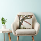 ヴィンテージのピンクの桜の木 クッション (椅子)