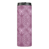 ヴィンテージのピンクパターン タンブラー (裏面)