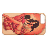 ヴィンテージのピンナップの女の子 Case-Mate iPhoneケース (裏面(横))