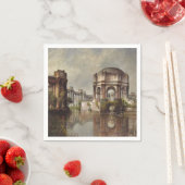 ヴィンテージのファインアート スタンダードカクテルナプキン (インサイチュ)