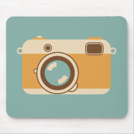 ヴィンテージのファインダーのフィルムのカメラのアナログのスタイル マウスパッド