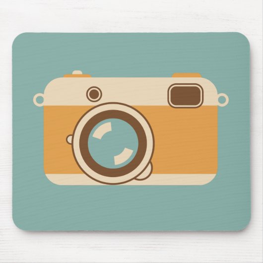 ヴィンテージのファインダーのフィルムのカメラのアナログのスタイル マウスパッド (正面)