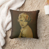 ヴィンテージのファッションの30年代の投球のクッション クッション (ブランケット)