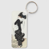 ヴィンテージのファッションアイコン、ハウテ・クチュール フルコート キーホルダー (裏面)