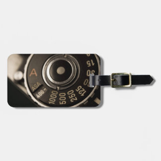 ヴィンテージのフィルムのカメラのダイヤル ラゲッジタグ