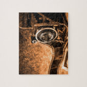 ヴィンテージのフィルムのカメラ-写真撮影 ジグソーパズル (縦)