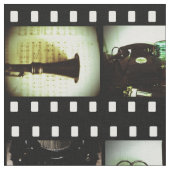 ヴィンテージのフィルム ファブリック (クローズアップ)