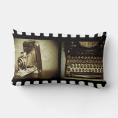 ヴィンテージのフィルム ランバークッション (裏面)