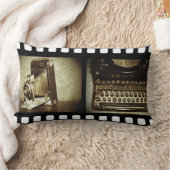ヴィンテージのフィルム ランバークッション (ブランケット)
