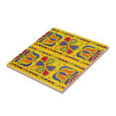 ヴィンテージのフェイクなToleのスタイルのタイルの芸術及び技術の一見 タイル (側面)