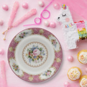 ヴィンテージのフォーマルな中国パターン紙のディナー用大皿 ペーパープレート (パーティー)