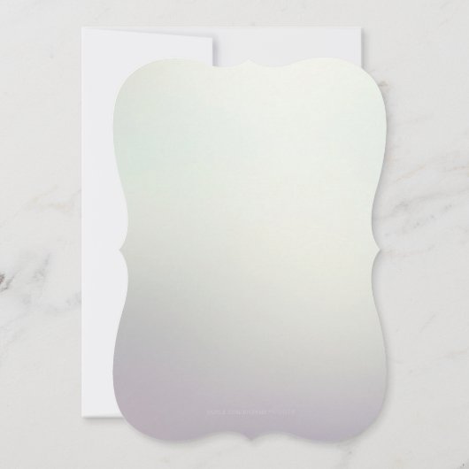 ヴィンテージのフランスので華美な紫色のリハーサルの夕食 招待状 (裏面)