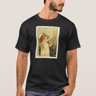 ヴィンテージのフランスのなアブサン広告 Tシャツ