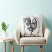 ヴィンテージのフランスのな国のオンドリ クッション (椅子)