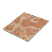 ヴィンテージのフランスのな国の赤いセラミックタイル タイル (側面)