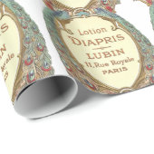 ヴィンテージのフランスのな石鹸のラベル ラッピングペーパー (ロールコーナー)