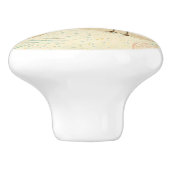 ヴィンテージのフランスのな砂のパイパー セラミックノブ (側面)