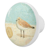 ヴィンテージのフランスのな砂のパイパー セラミックノブ (右)