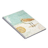 ヴィンテージのフランスのな砂のパイパー ノートブック (右側)