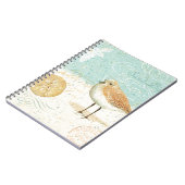 ヴィンテージのフランスのな砂のパイパー ノートブック (左側)