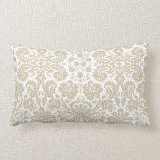 ヴィンテージのフランスのな花のアールヌーボーパターン ランバークッション