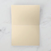 ヴィンテージのフランスのな雪の女の子のクリスマスカード シーズンカード (内部)