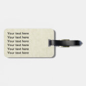 ヴィンテージのフランスワインのテーマのバッグのラベル ラゲッジタグ (裏面横)