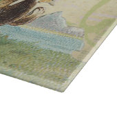 ヴィンテージのフランス人のイースターのウサギ カッティングボード (角)