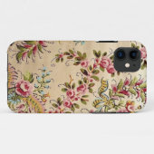 ヴィンテージのフランス人のPochoirのばら色のiPhoneの箱 Case-Mate iPhoneケース (裏面(横))