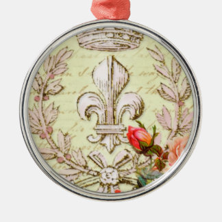 ヴィンテージのフランス語 メタルオーナメント