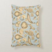 ヴィンテージのフルーツパターン アクセントクッション (正面(垂直))