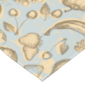 ヴィンテージのフルーツパターン テーブルクロス (アングル)