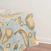 ヴィンテージのフルーツパターン テーブルクロス (インサイチュ)