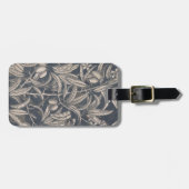 ヴィンテージのフルーツ及び花柄I ラゲッジタグ (正面横)