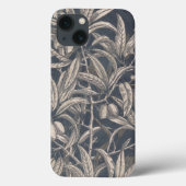 ヴィンテージのフルーツ及び花柄I Case-Mate iPhoneケース (裏面)