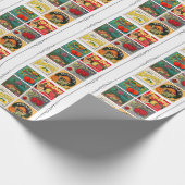 ヴィンテージのフルーツ広告包装紙 ラッピングペーパー (角)