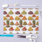 ヴィンテージのフルーツ 薄葉紙 (クラフト)