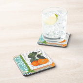 ヴィンテージのフロリダのオレンジフルーツのコースター コースター (右側)