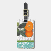 ヴィンテージのフロリダのオレンジフルーツの荷物のラベル ラゲッジタグ (正面縦)