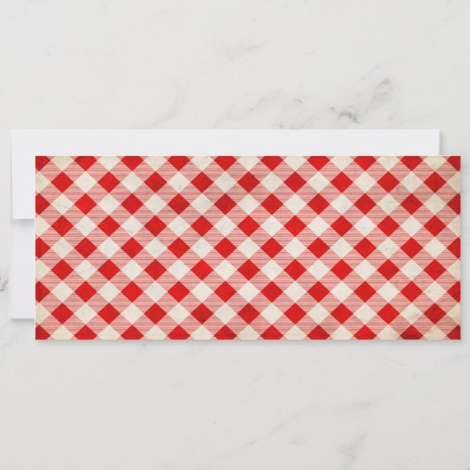 ヴィンテージのブタのローストのチケットの招待状 招待状 (裏面)