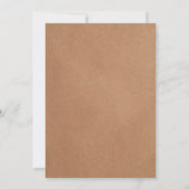 ヴィンテージのブタのローストの招待状|のブッチャーペーパー 招待状 (裏面)