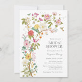 ヴィンテージのブライダルシャワー招待 招待状 (正面)