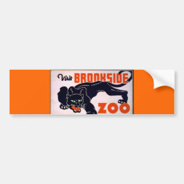 ヴィンテージのブラックパンサーのバンパーステッカー バンパーステッカー