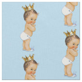 ヴィンテージのブルネットの小さい王子 ファブリック (クローズアップ)