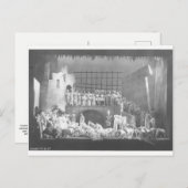 ヴィンテージのブードゥーマクベスの1936年の郵便はがき 案内ポストカード (正面/裏面)