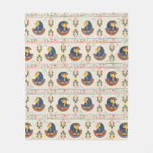 ヴィンテージのヘプトナット フリースブランケット (正面)