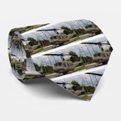 ヴィンテージのベトナム時代のuh1 Hueyの軍隊のチョッパー ネクタイ (ロール)