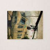 ヴィンテージのベトナム時代のuh1 Hueyの軍隊のヘリコプター ジグソーパズル (横)